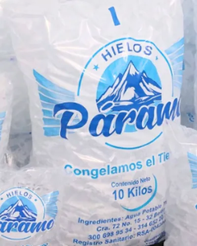 Bolsa de 10 kg de Hielos Páramo