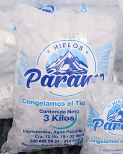 Bolsa de 3 kg de Hielos Páramo